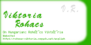viktoria rohacs business card